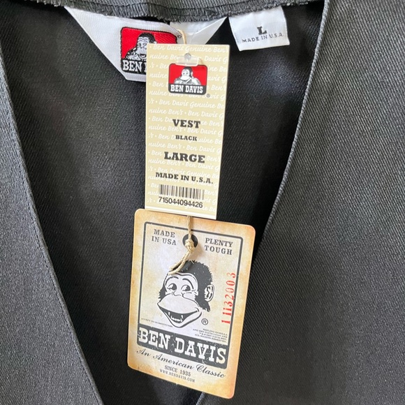 Original Ben Davis Vest—Crafted from a cotton-polyester blended twill - Picture 4 of 5